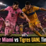 Inter Miami vs Tigres UANL Timeline