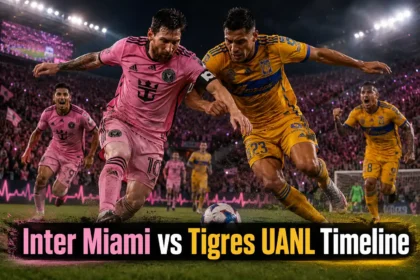 Inter Miami vs Tigres UANL Timeline